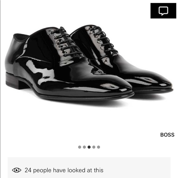 Hugo Boss Patent Leather Oxford